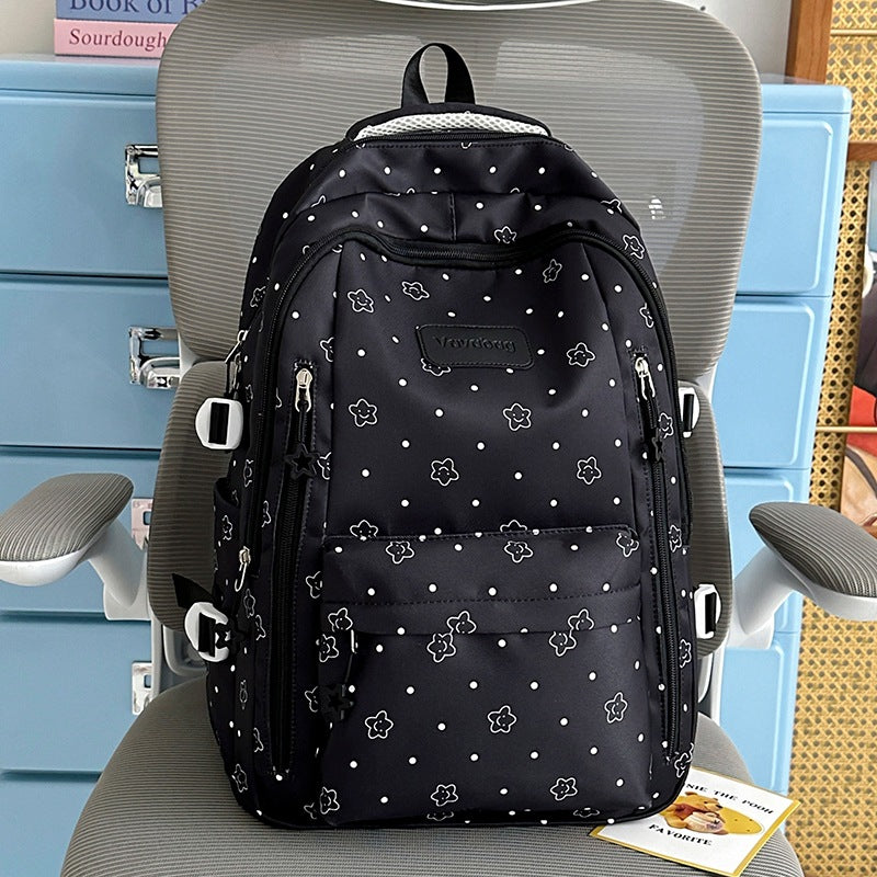 Trendige Floral Print Rucksack Brehn
