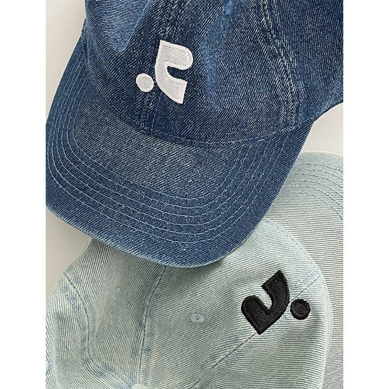 Damen Denim Verstellbare Baseballmütze Brehn