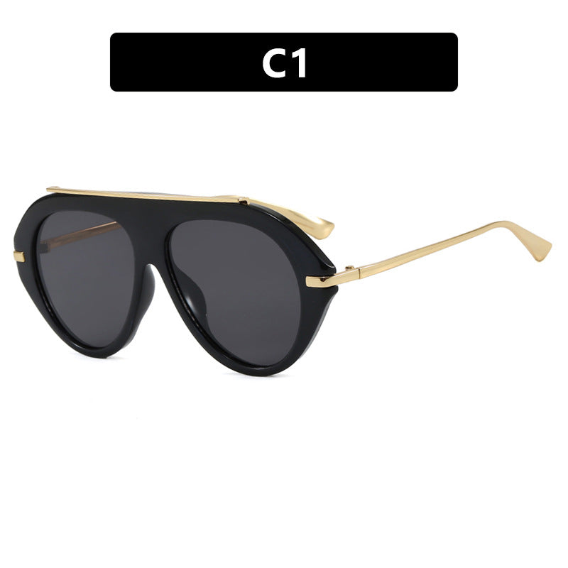 Damen Sonnenbrille im eleganten Hexagon-Design Brehn