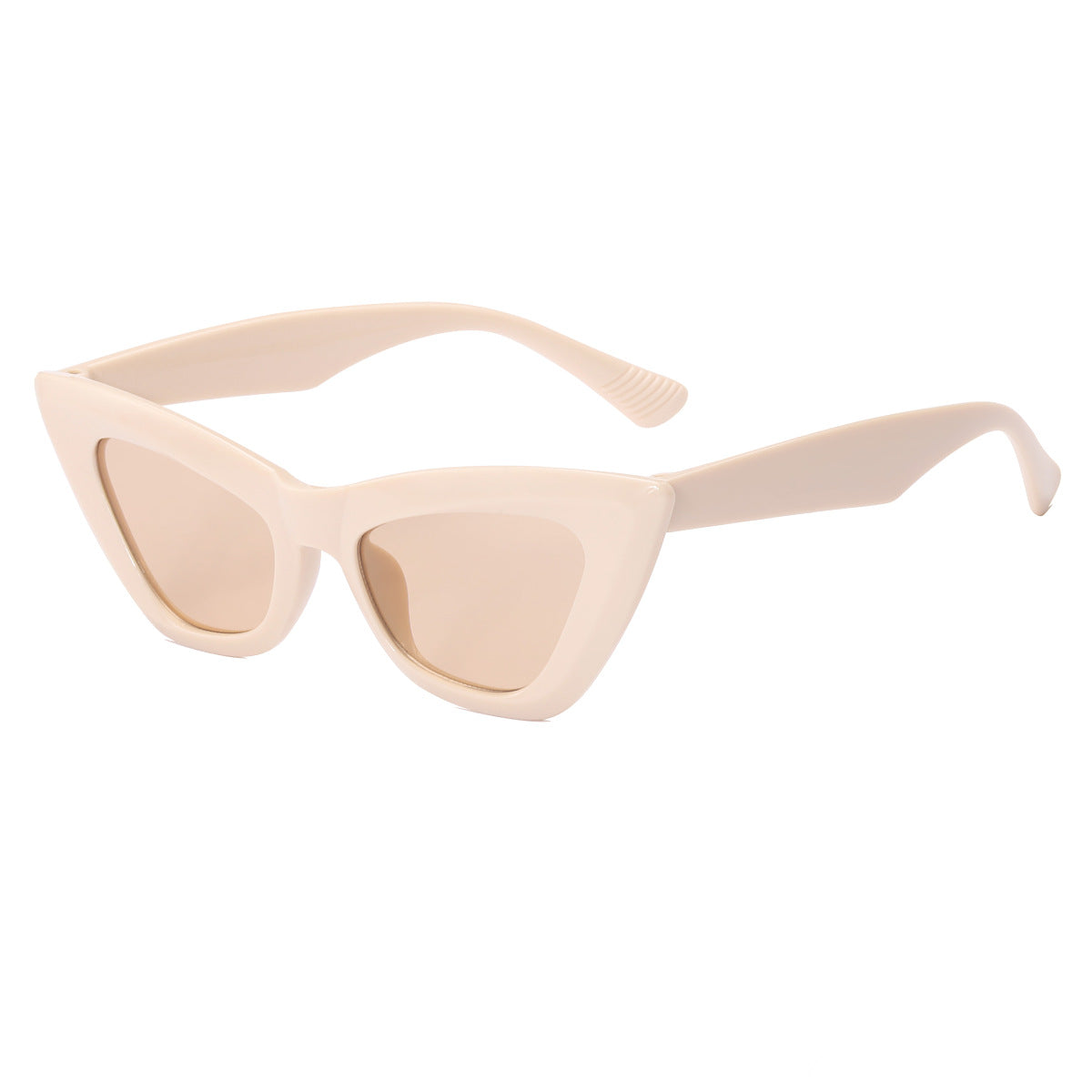 Damen Cat-Eye Sonnenbrille mit trendigem Animal-Print Brehn