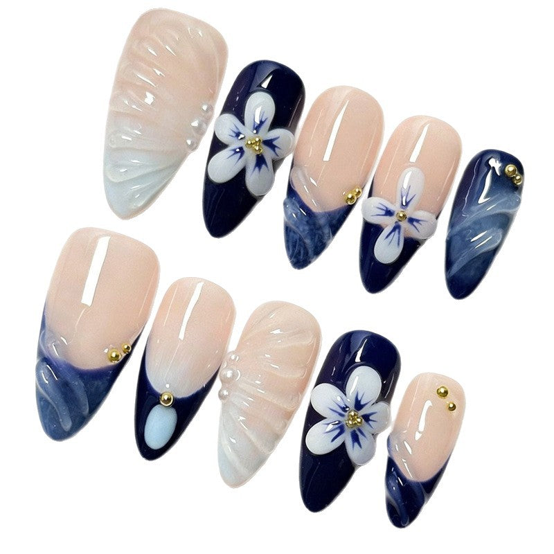 Florales Themen Press-On Nagel Set Brehn