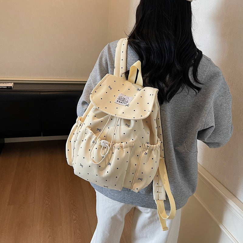 Verspielt Polka Dot Rucksack Brehn