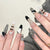 Dekoratives Charakter Press-On Nail Set Brehn