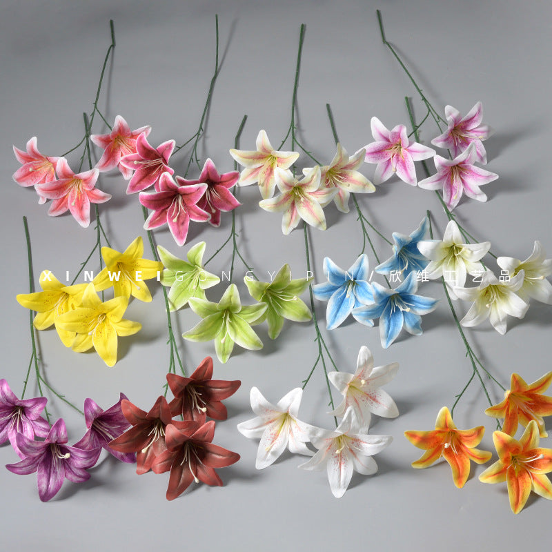Dekorative Künstliche Lilienblumenanordnung