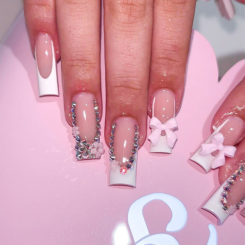 Dekorative Press-On Nageldesign Brehn