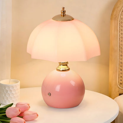 Dekorative Tischlampe