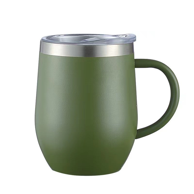 Damen Isolierter Kaffeebecher mit Kunststoffgriff Brehn