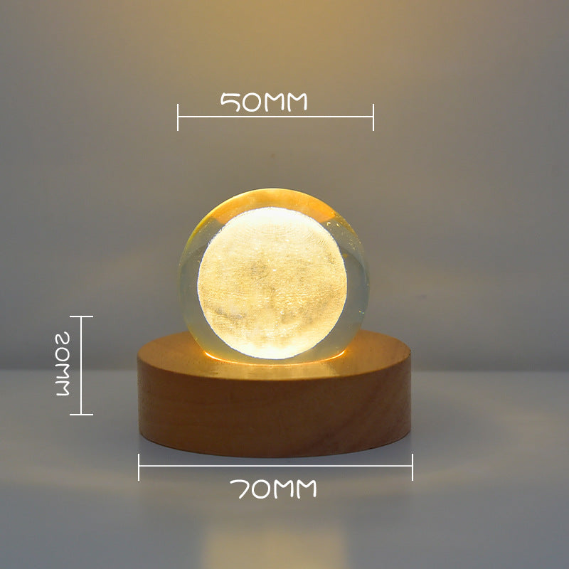 Galaxy-Themen dekorative Tischlampe