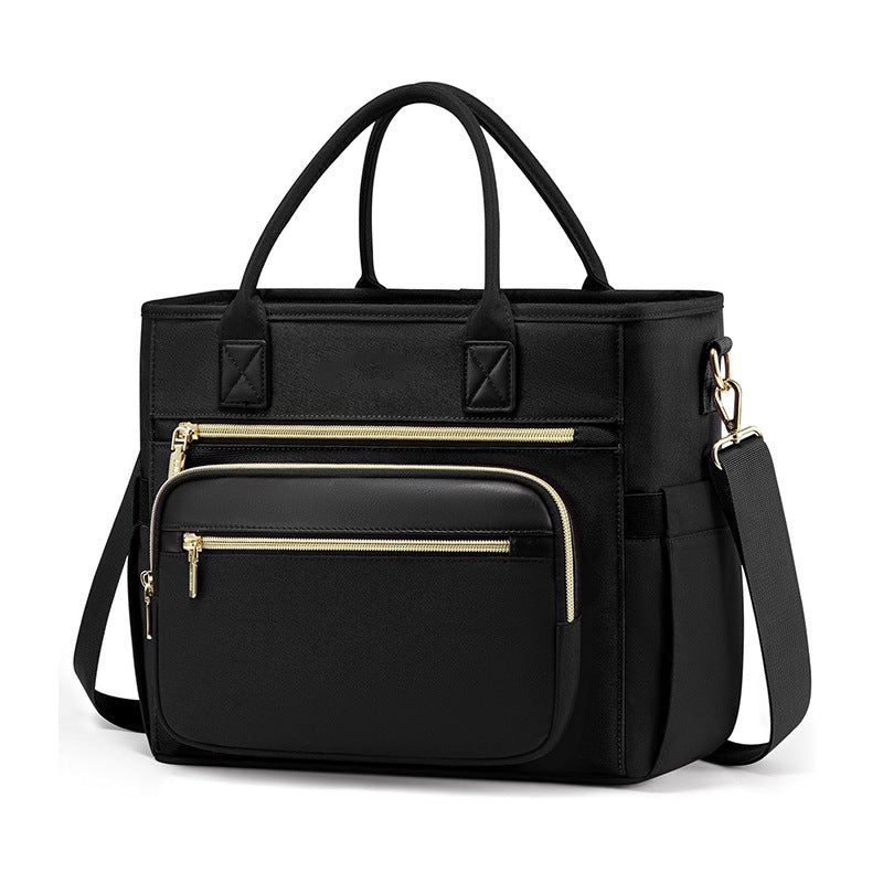 Elegante Multifunktionshandtasche mit Zahlreichen Fächern Brehn