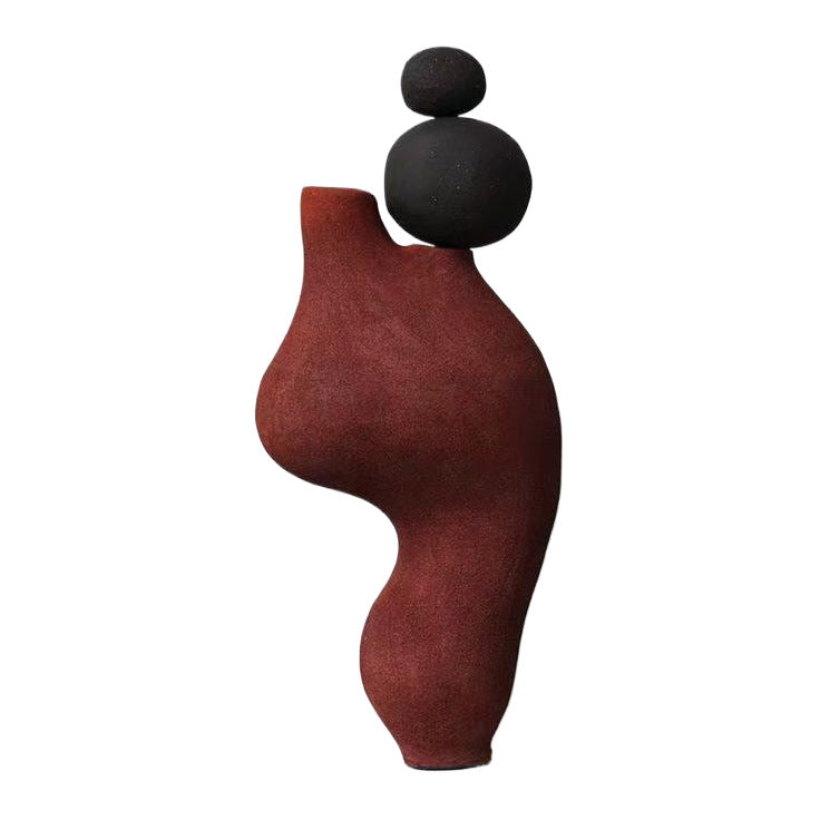 Abstrakte Steinskulptur