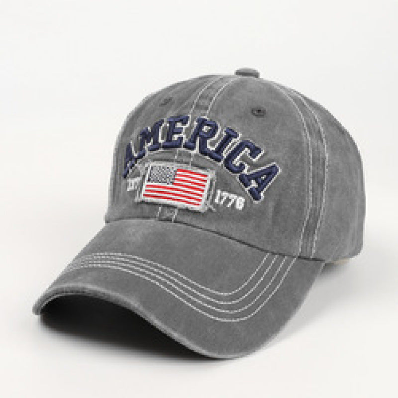 Herren Vintage-inspirierte gestickte Baseballmütze Brehn