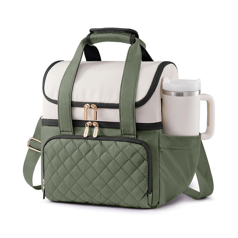 Elegante Kühltasche mit Praktischem Getränkehalter Brehn