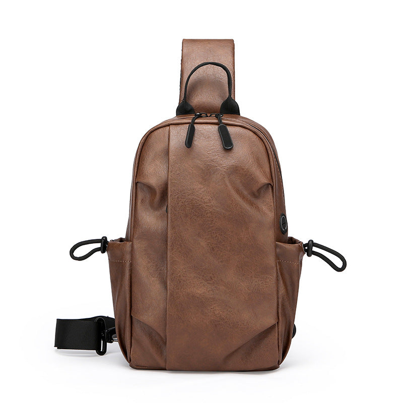 Ergonomischer Multi-Taschen Sling-Rucksack Brehn