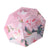 Damen Eleganter Falt-Regenschirm mit floralen Akzenten Brehn