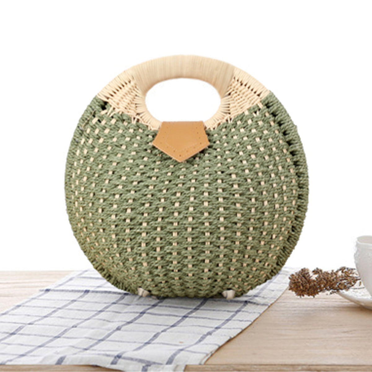 Handtasche Im Modernen Korbdesign Brehn