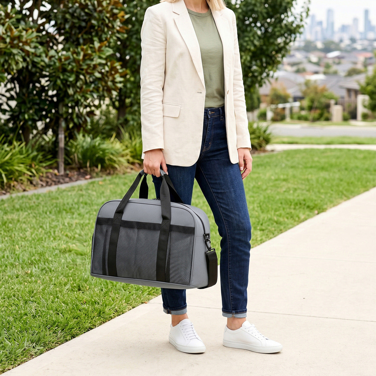 Geräumige Mehrfach-Taschen Reise-Duffle Tasche Brehn
