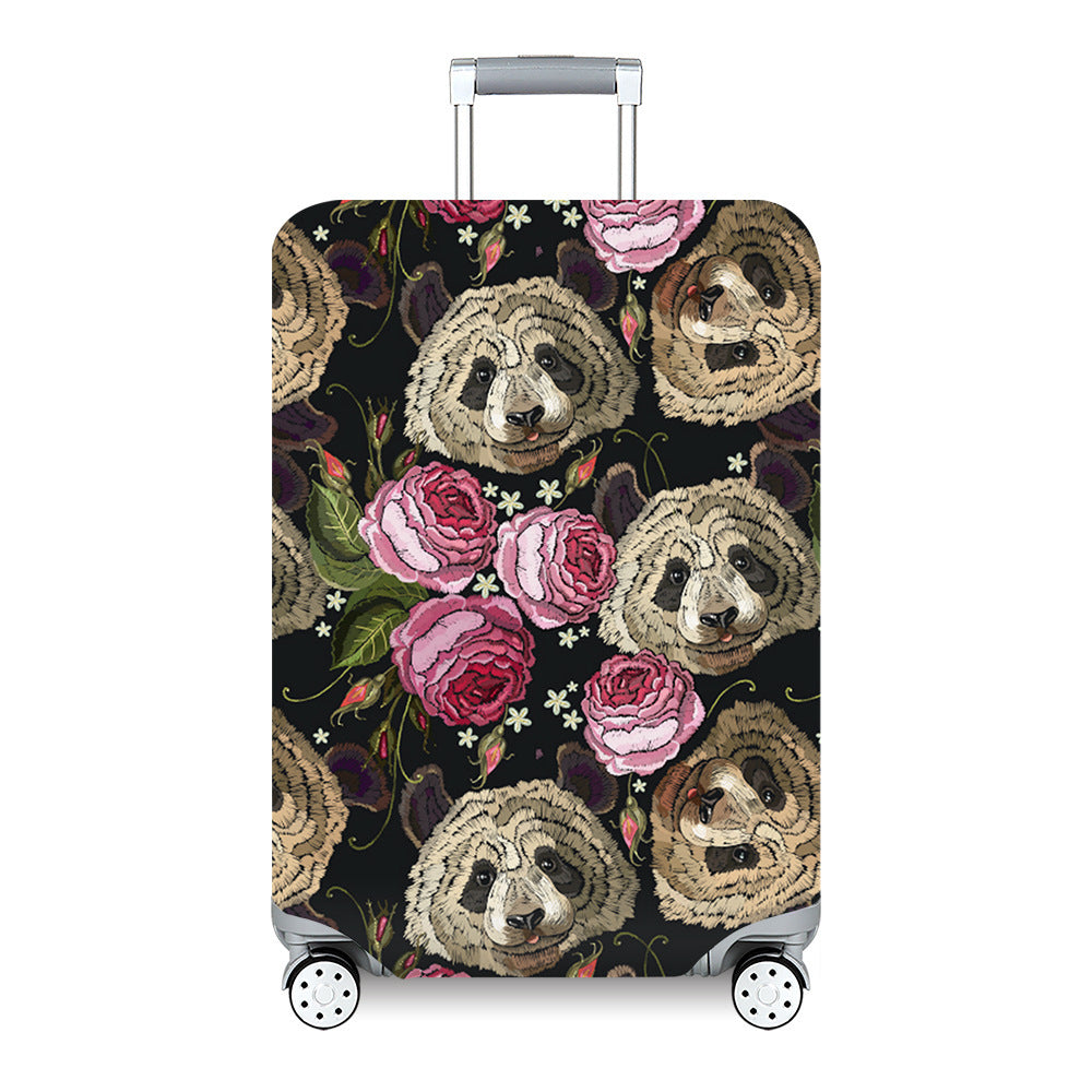 Damen Reise-Koffer mit farbenfrohem Blumendesign Brehn