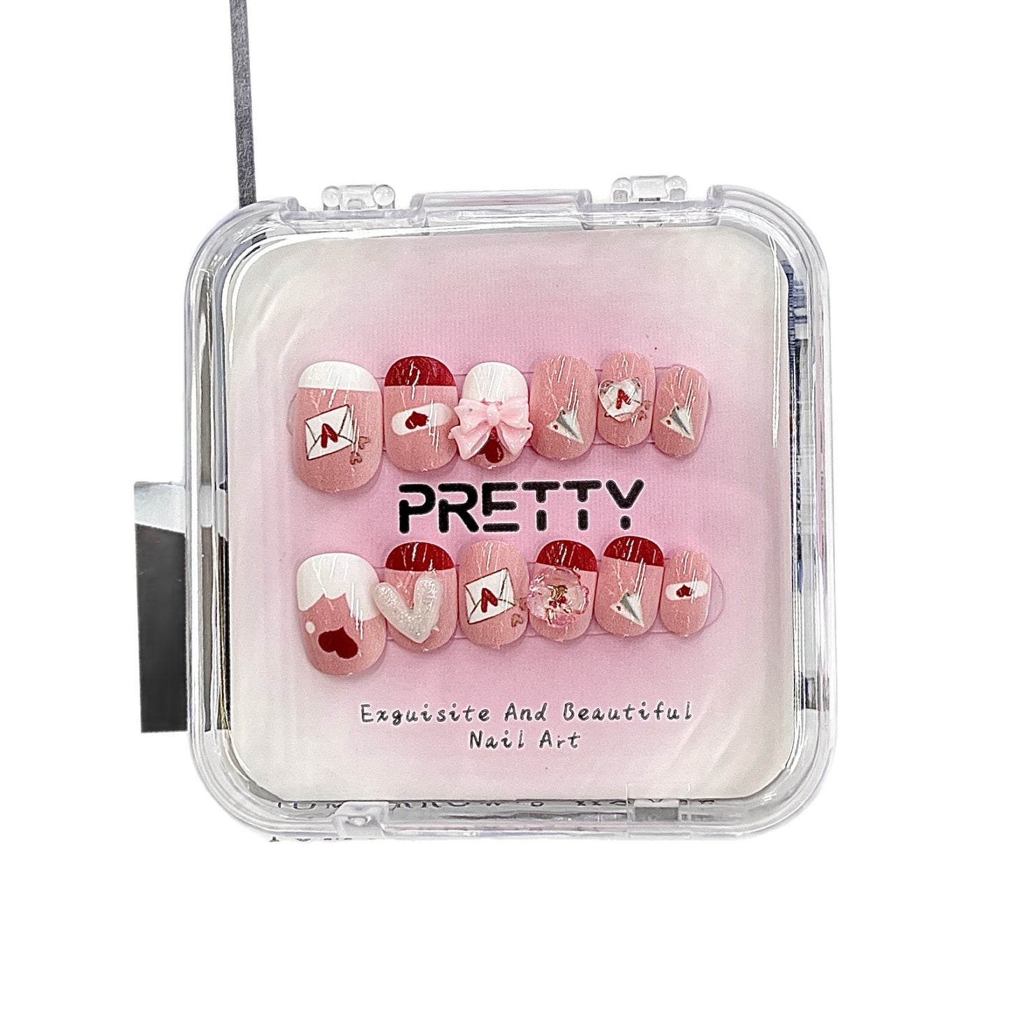 Dekoratives Press-On Nagelset Brehn