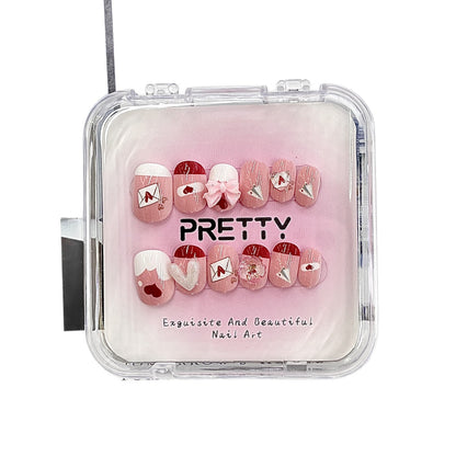 Dekoratives Press-On Nagelset Brehn