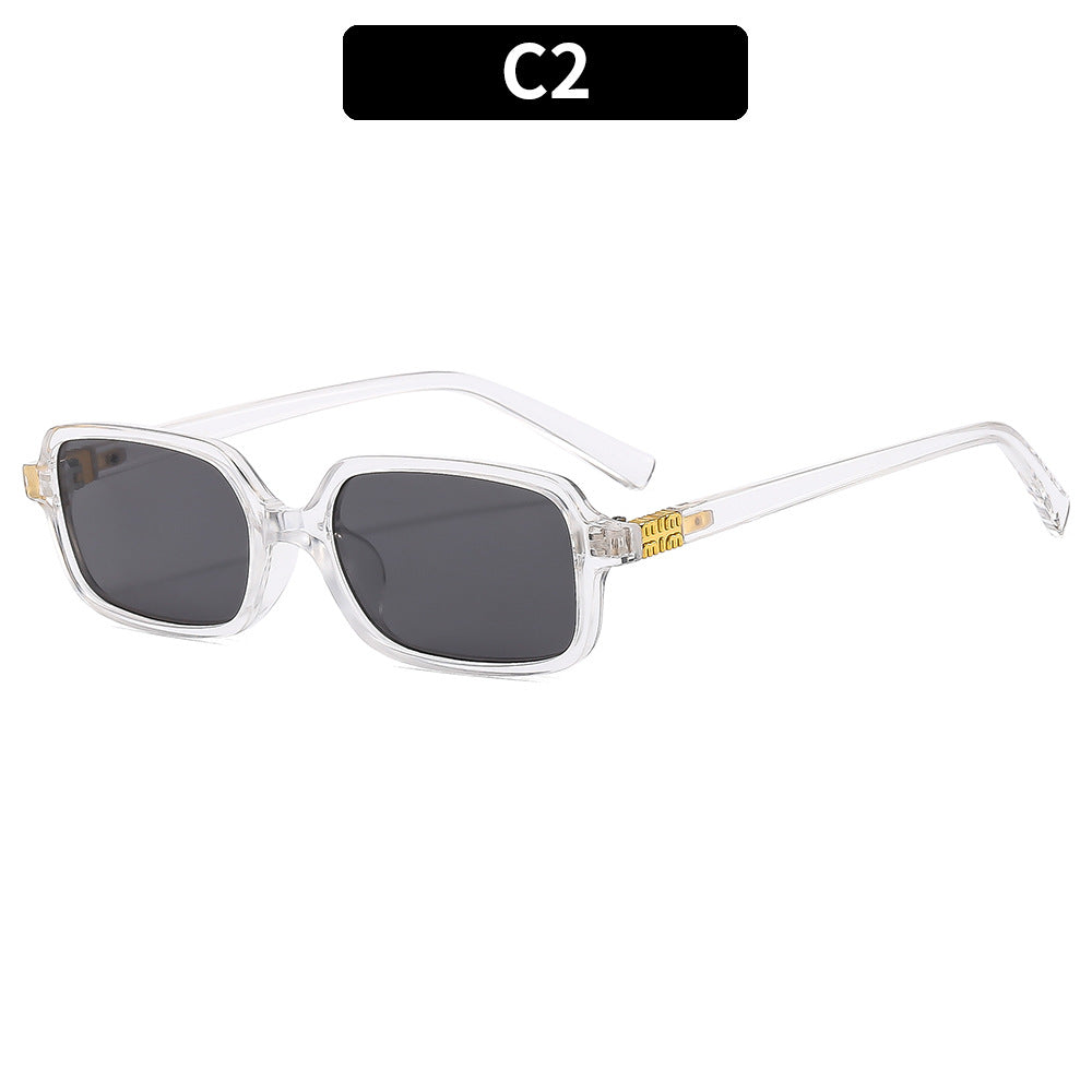 Chic Rechte Rahmen Sonnenbrille