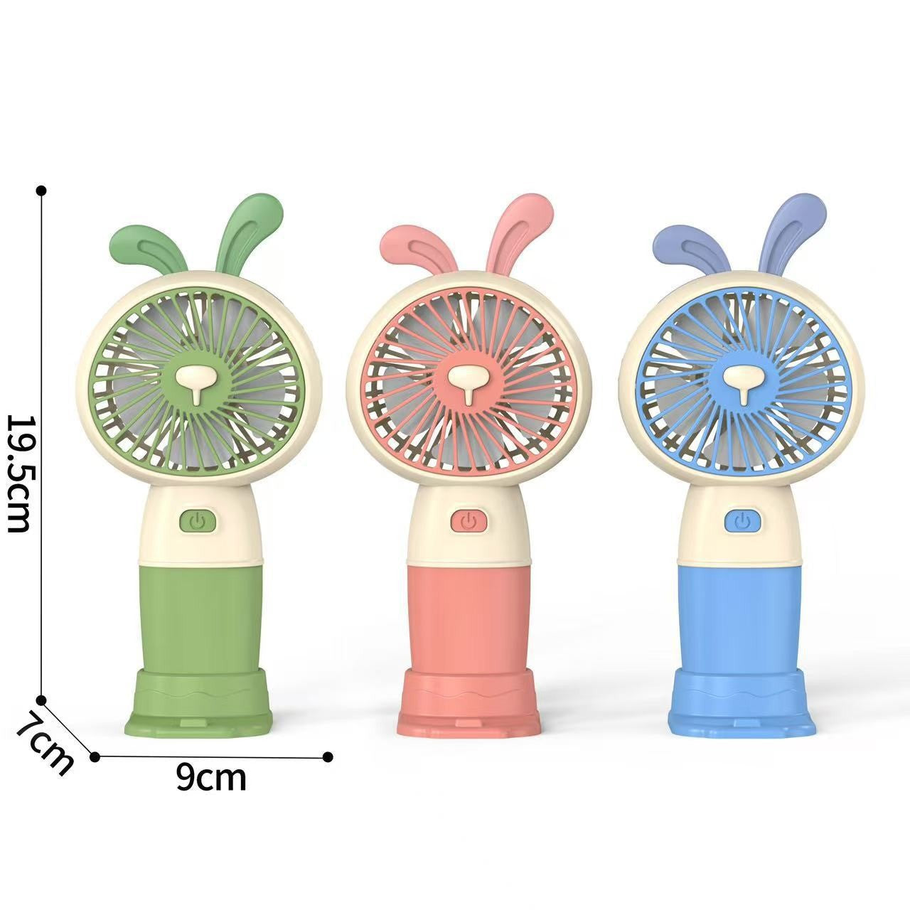 Unisex Handventilator mit flexiblem Design und integrierter USB-Ladefunktion Brehn