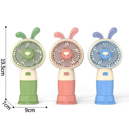 Unisex Handventilator mit flexiblem Design und integrierter USB-Ladefunktion Brehn