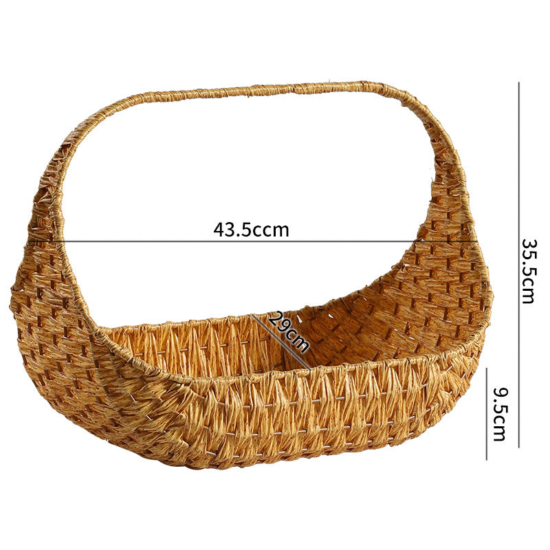 Unisex Handgewebter Einkaufskorb mit ergonomischem Design Brehn