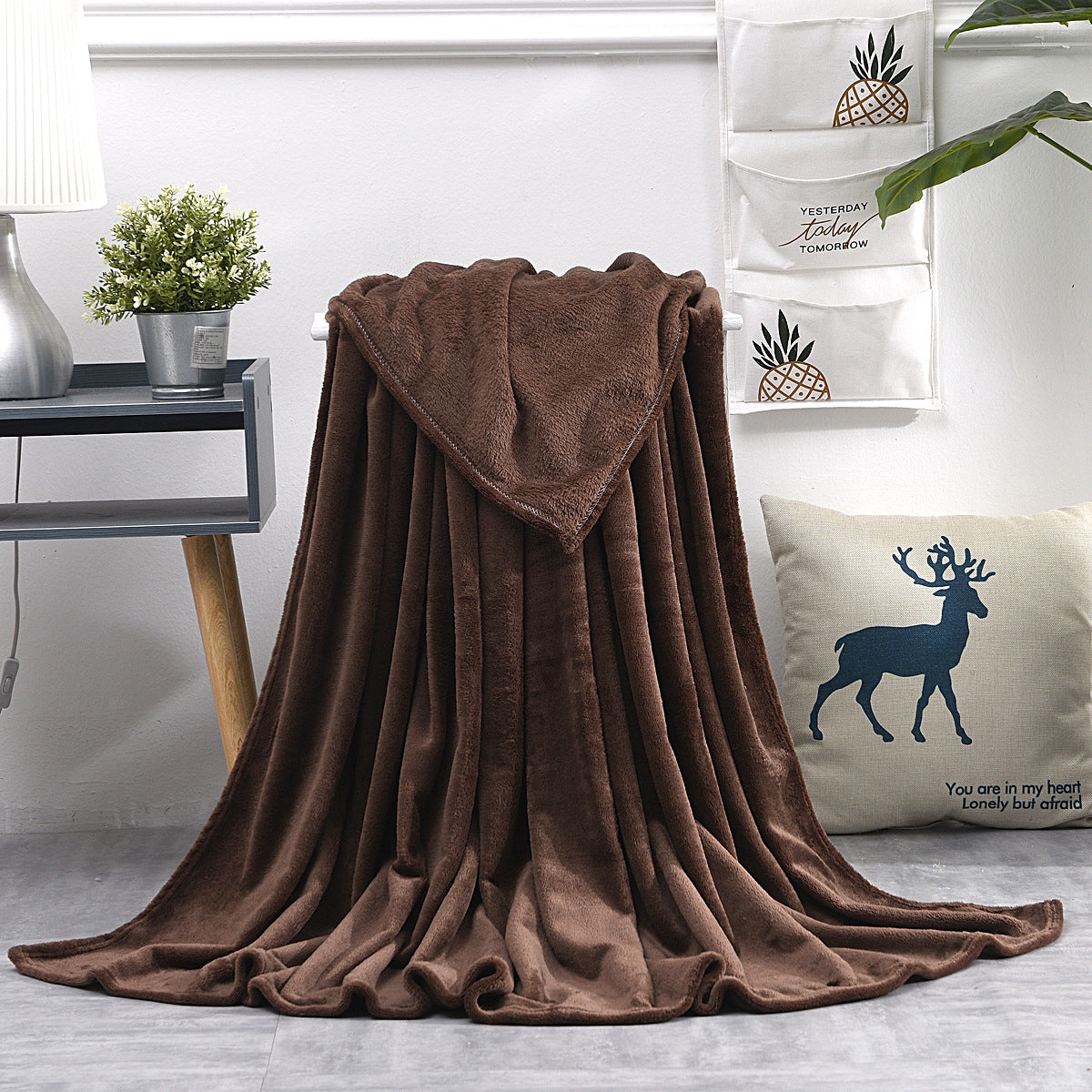 Damen Fleece Decke Brehn