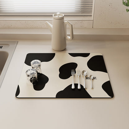 Stylische Leder Tischsets