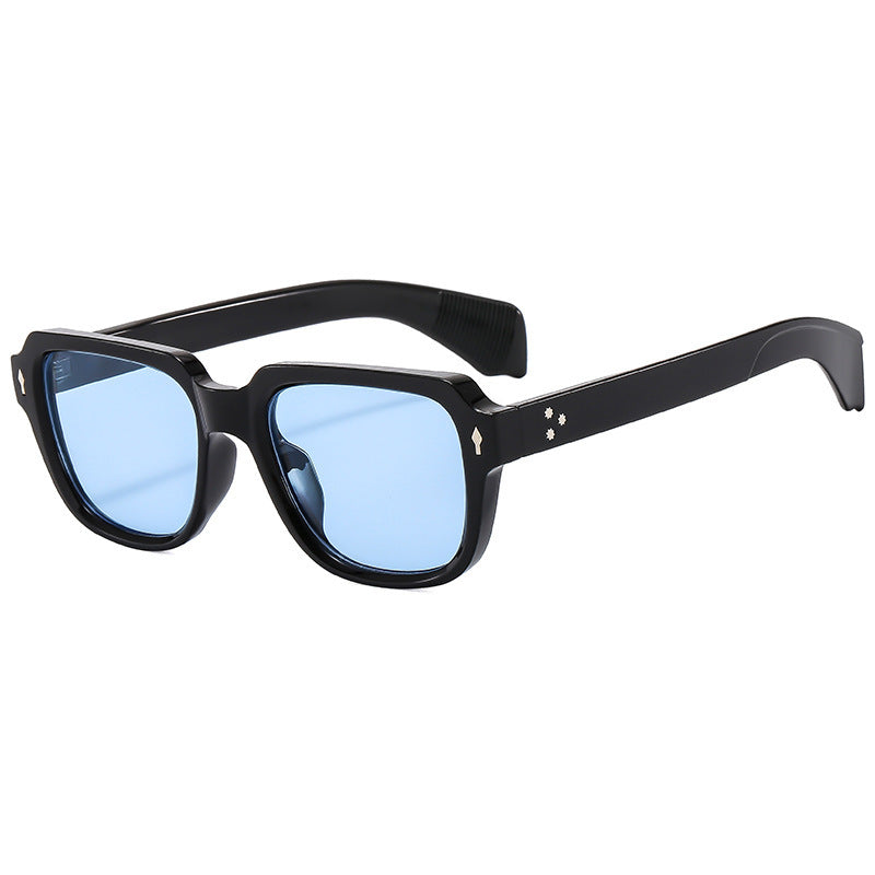 Damen Designer-Sonnenbrille im modernen eckigen Stil Brehn