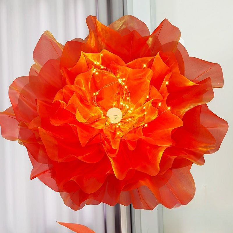 Dekorative LED Blumen Wandkunst