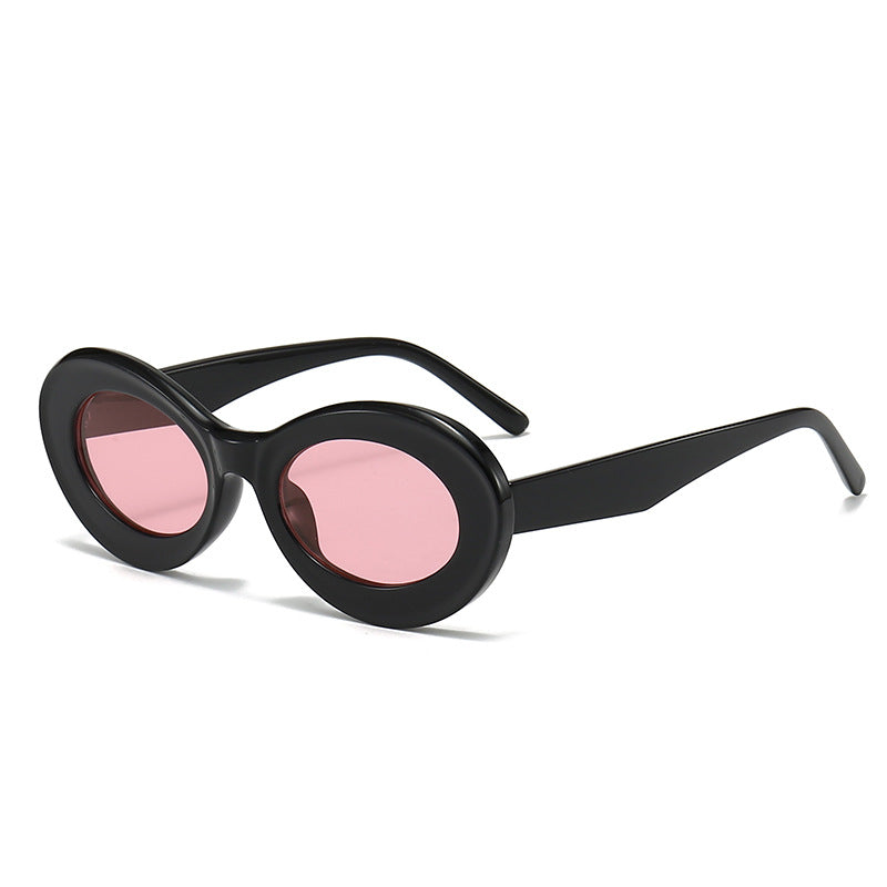 Damen modische ovalförmige Sonnenbrille mit innovativem Design Brehn