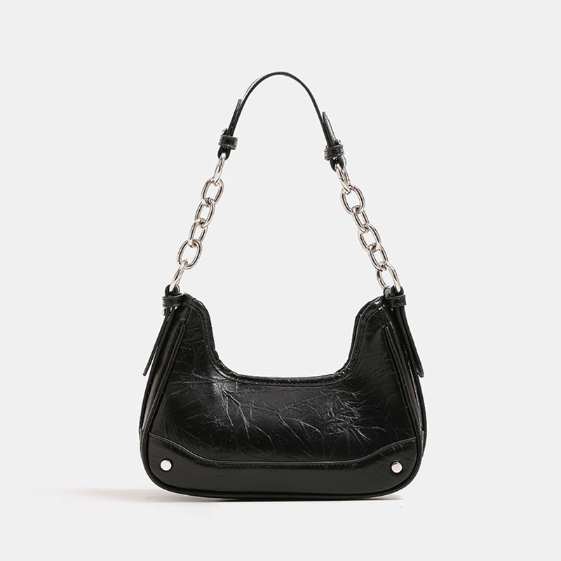 Chic Metallic Schultertasche Brehn