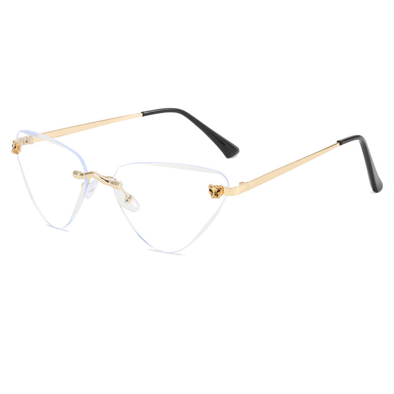Damen Cat-Eye Sonnenbrille mit elegantem Metallrahmen Brehn