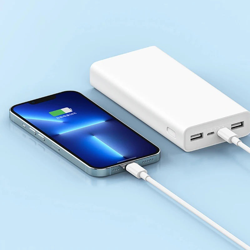 Hochleistungs-20.000-mAh-tragbare Powerbank mit dualen USB-A- und USB-C-Schnellladeanschlüssen Brehn
