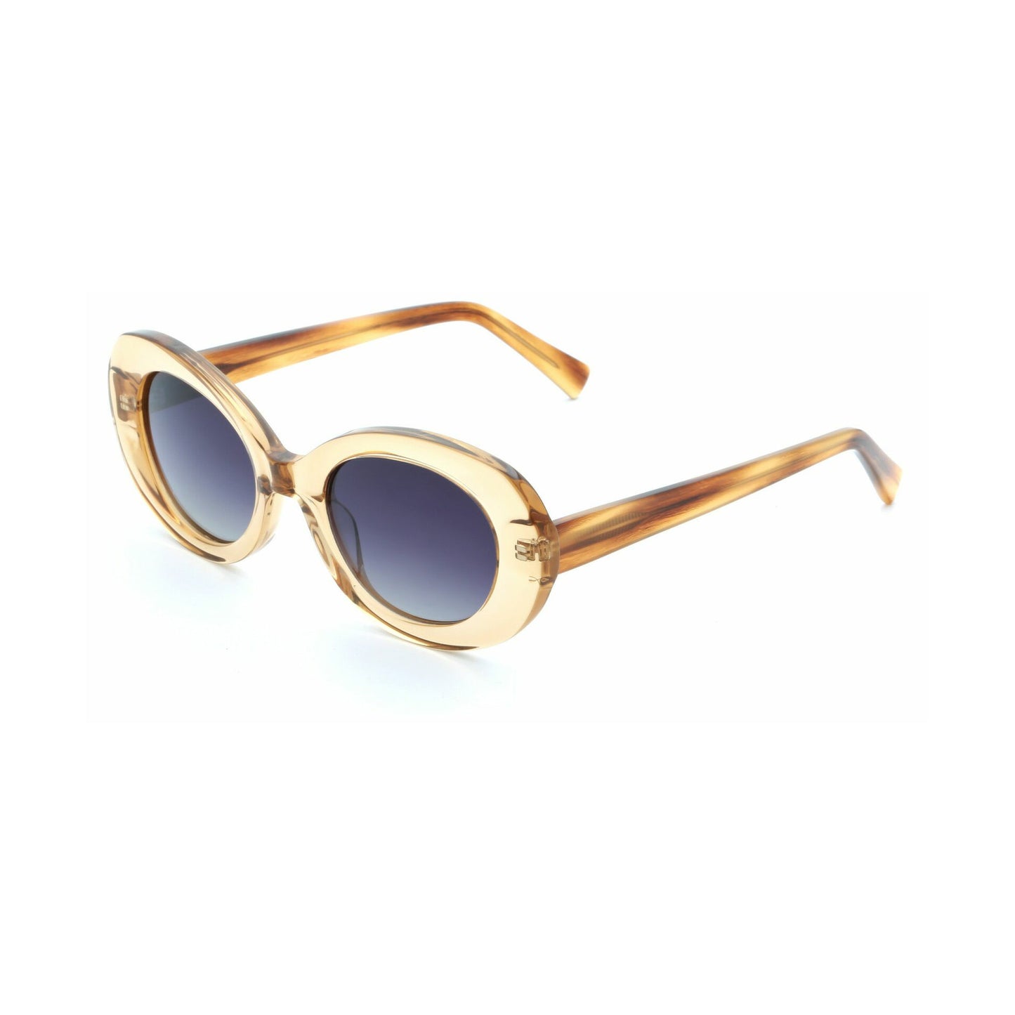 Damen modische Sonnenbrille mit einzigartigem, übergroßem Rahmen Brehn