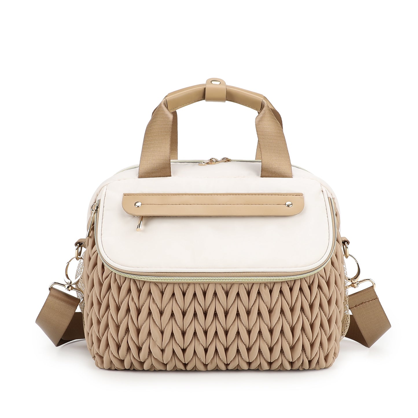 Modulare Handtasche mit Geflochtenem Design Brehn