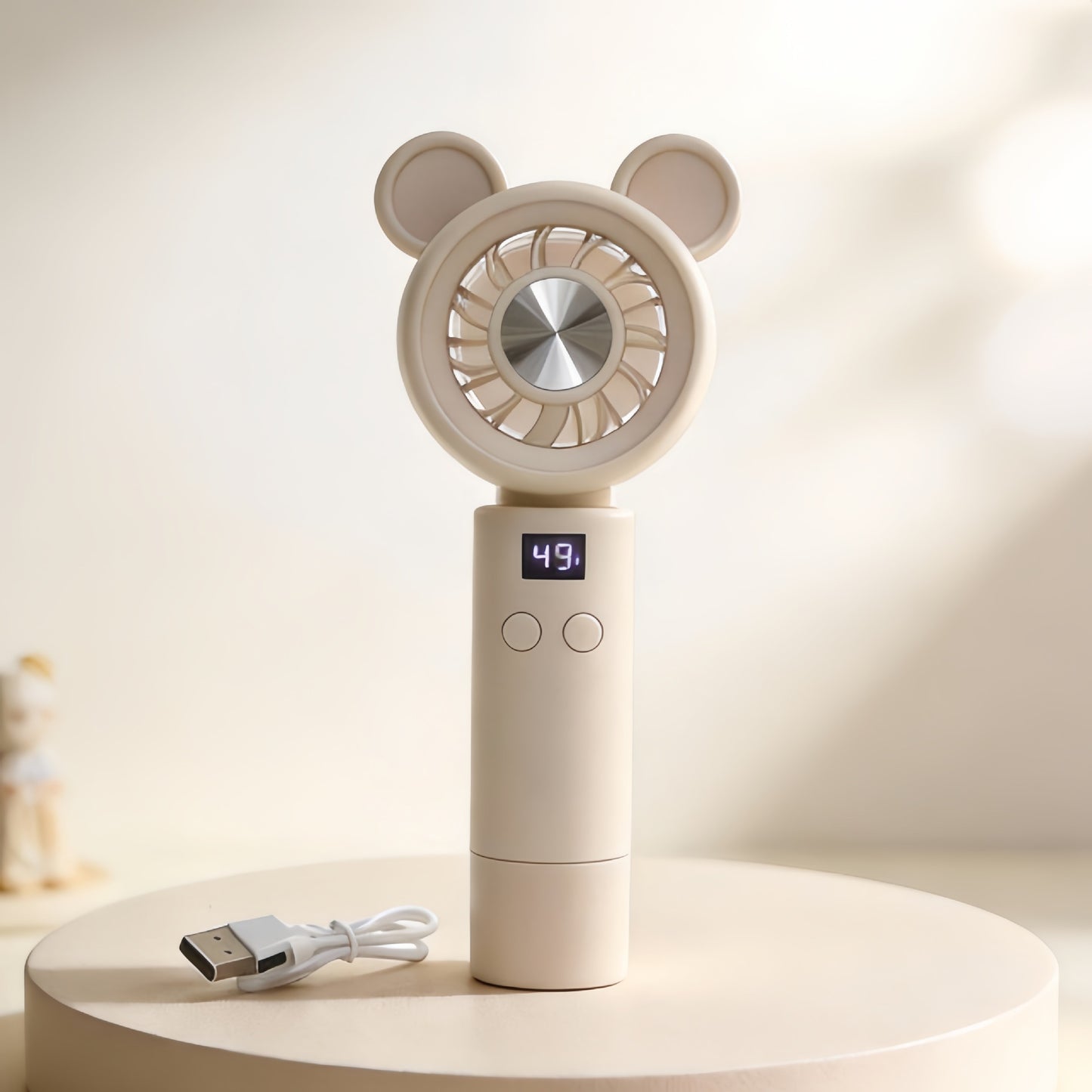 Damen Tragbarer Hochgeschwindigkeits-Handventilator Brehn