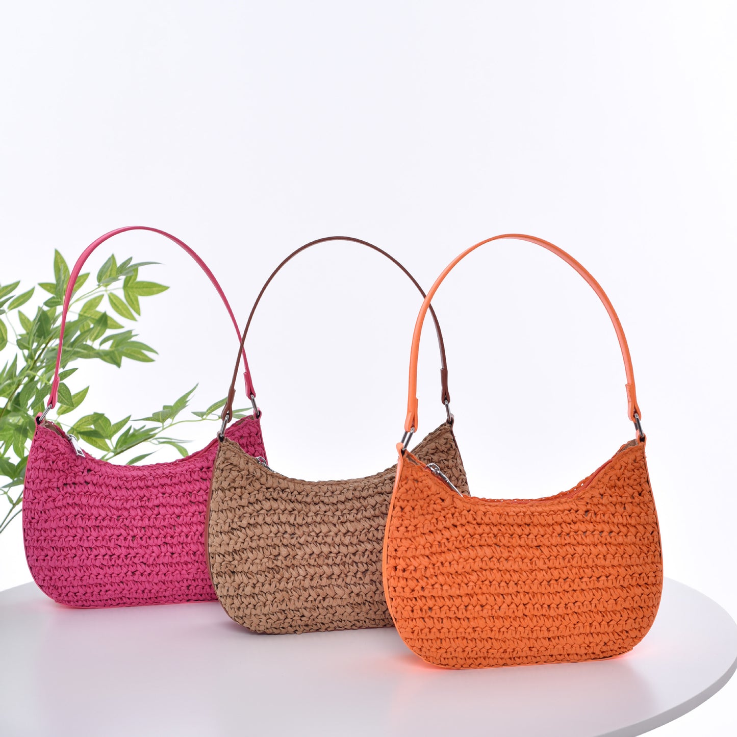 Handtasche Im Modernen Hobo-Stil Brehn