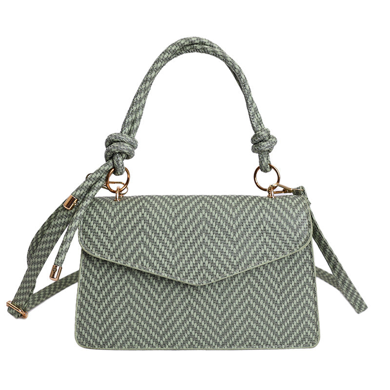 WoElegant Texturiertes Stoffhandtasche Brehn