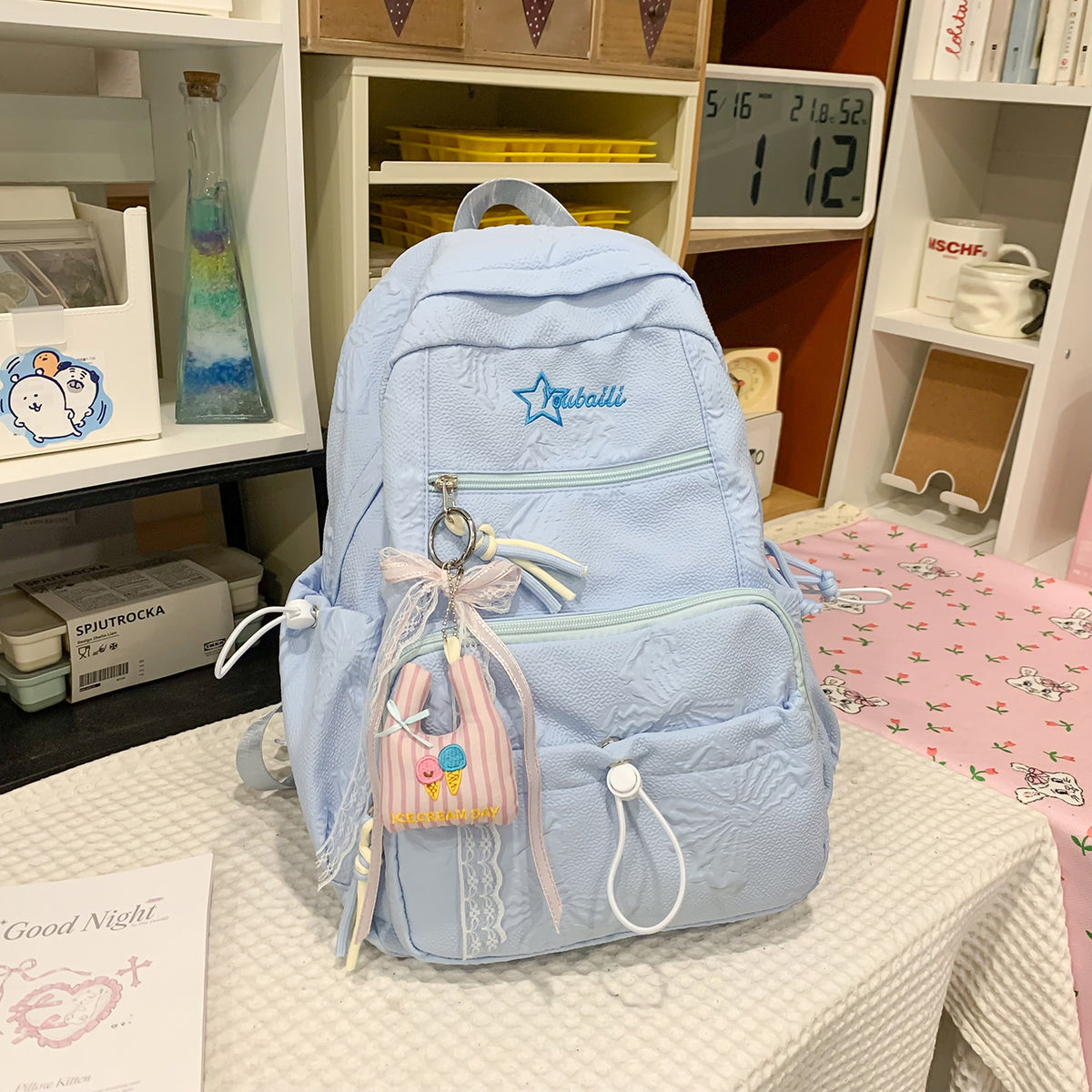 Stylische Texturierte Rucksack Brehn