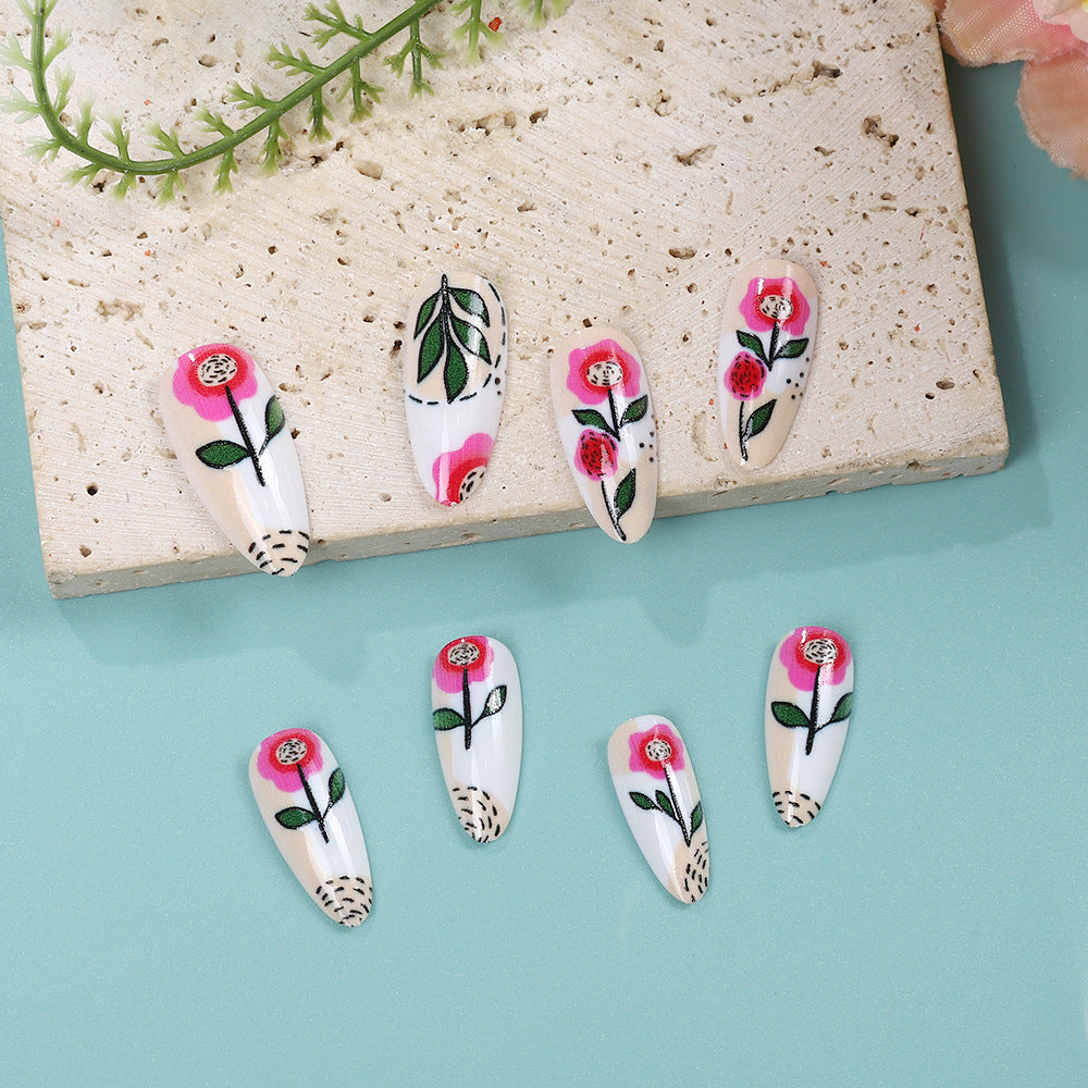 Kunstnägel im floralen Design Brehn 1788541980