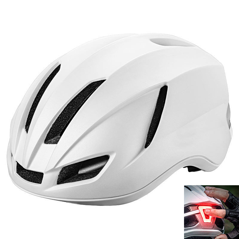 Rennradhelm mit Integrierter Sicherheitsleuchte Brehn