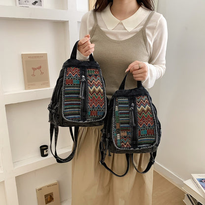 Stylische Ethnische Muster Rucksack Brehn