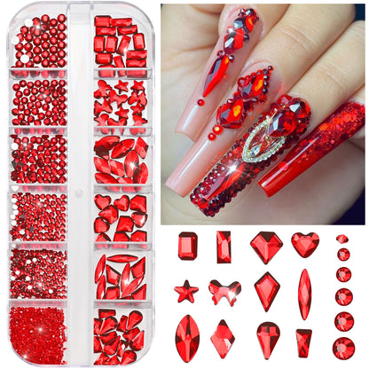 Premium Nagelkunst Strass Kollektion