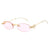 Damen Designer-Sonnenbrille mit luxuriösen Verzierungen Brehn
