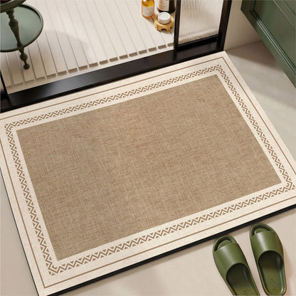 Elegante Vintage Blumenmuster Bereichsmatte