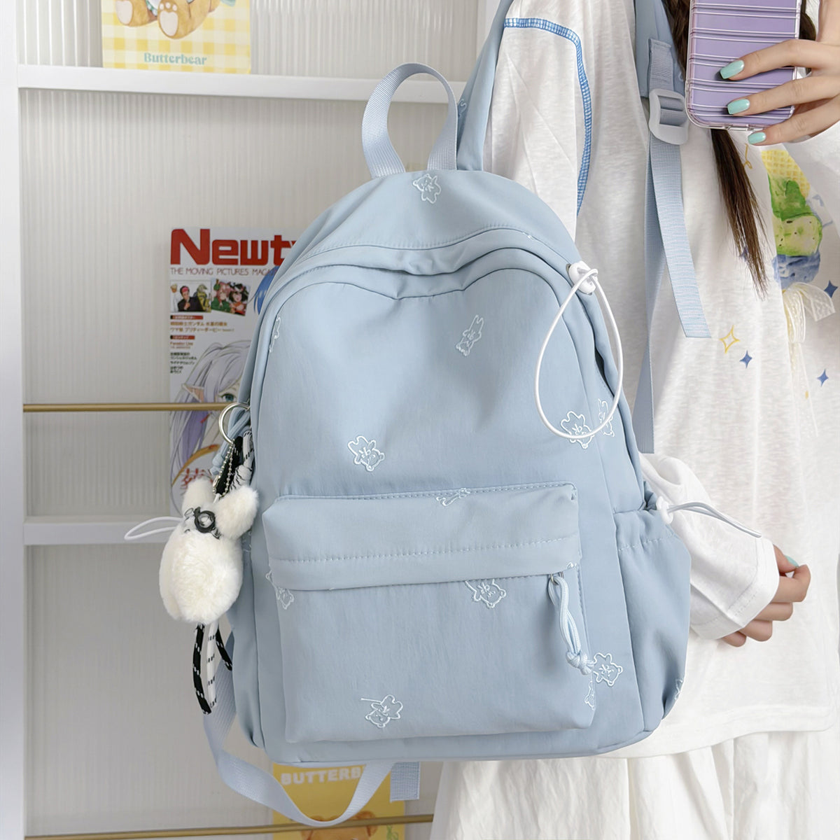 Stylische bestickte Freizeit-Rucksack Brehn 1791205607