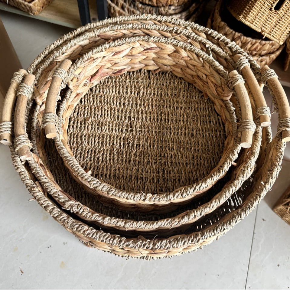 Nesting Woven Storage Baskets Brehn