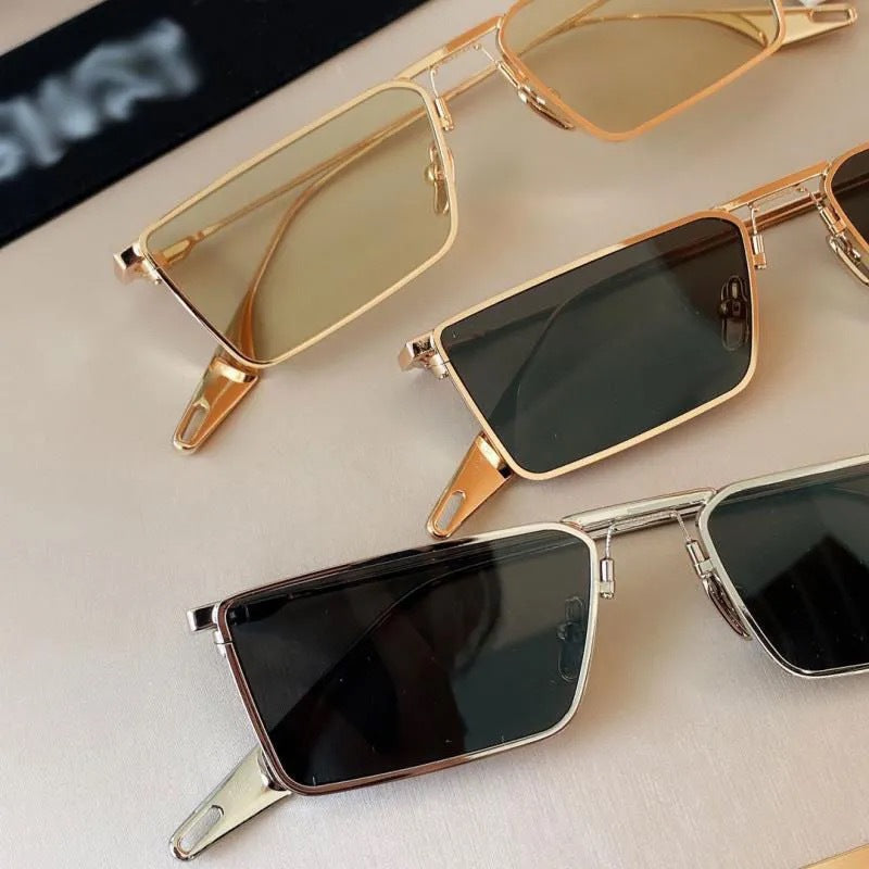 Modische Rechteckige Sonnenbrille Brehn